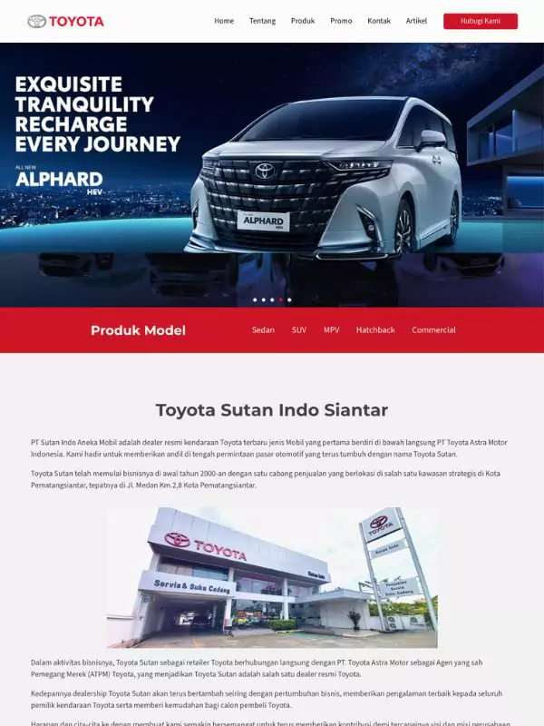 web sales toyota