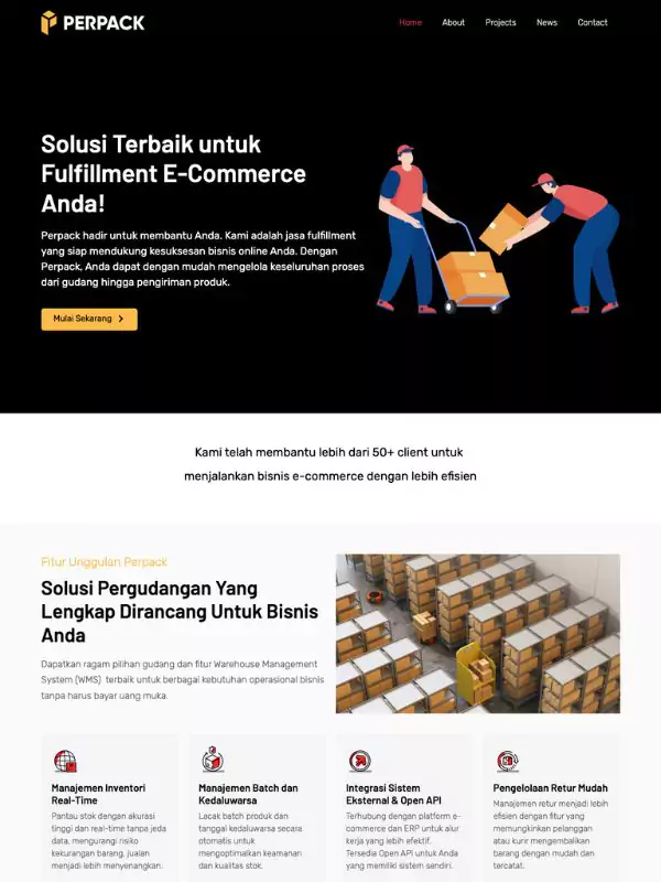 web compro logistik