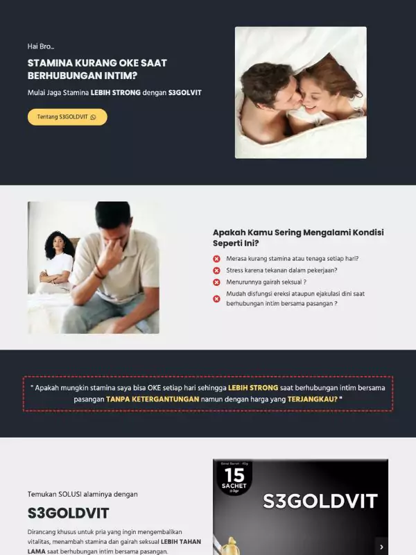 web supplemen kesehatan pria